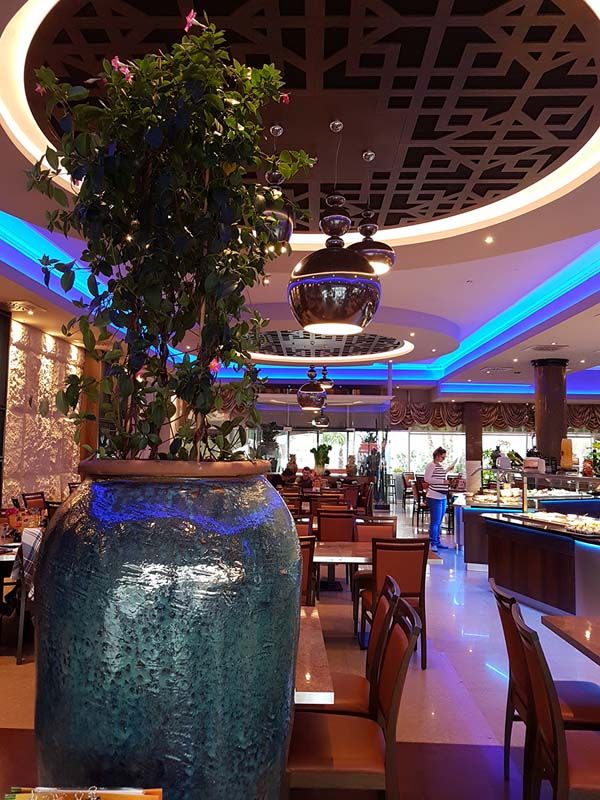 Innenraum vom chinesischen Restaurant