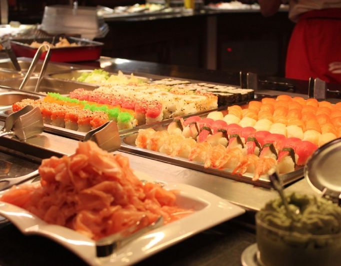 Großes Buffet